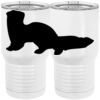 20 oz. Tall Stainless Steel Vacuum Insulated Tumbler White Thumbnail