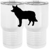 20 oz. Tall Stainless Steel Vacuum Insulated Tumbler White Thumbnail