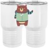 20 oz. Tall Stainless Steel Vacuum Insulated Tumbler White Thumbnail