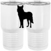 20 oz. Tall Stainless Steel Vacuum Insulated Tumbler White Thumbnail