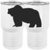 20 oz. Tall Stainless Steel Vacuum Insulated Tumbler White Thumbnail