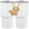 20 oz. Tall Stainless Steel Vacuum Insulated Tumbler White Thumbnail