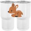 20 oz. Tall Stainless Steel Vacuum Insulated Tumbler White Thumbnail