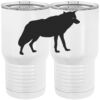 20 oz. Tall Stainless Steel Vacuum Insulated Tumbler White Thumbnail