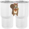 20 oz. Tall Stainless Steel Vacuum Insulated Tumbler White Thumbnail