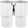 20 oz. Tall Stainless Steel Vacuum Insulated Tumbler White Thumbnail