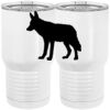20 oz. Tall Stainless Steel Vacuum Insulated Tumbler White Thumbnail