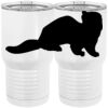 20 oz. Tall Stainless Steel Vacuum Insulated Tumbler White Thumbnail
