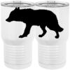 20 oz. Tall Stainless Steel Vacuum Insulated Tumbler White Thumbnail