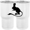 20 oz. Tall Stainless Steel Vacuum Insulated Tumbler White Thumbnail