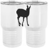 20 oz. Tall Stainless Steel Vacuum Insulated Tumbler White Thumbnail