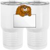 20 oz. Tall Stainless Steel Vacuum Insulated Tumbler White Thumbnail