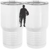 20 oz. Tall Stainless Steel Vacuum Insulated Tumbler White Thumbnail