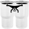 20 oz. Tall Stainless Steel Vacuum Insulated Tumbler White Thumbnail