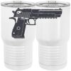 20 oz. Tall Stainless Steel Vacuum Insulated Tumbler White Thumbnail