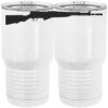 20 oz. Tall Stainless Steel Vacuum Insulated Tumbler White Thumbnail