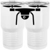 20 oz. Tall Stainless Steel Vacuum Insulated Tumbler White Thumbnail