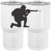 20 oz. Tall Stainless Steel Vacuum Insulated Tumbler White Thumbnail