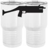 20 oz. Tall Stainless Steel Vacuum Insulated Tumbler White Thumbnail