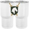 20 oz. Tall Stainless Steel Vacuum Insulated Tumbler White Thumbnail