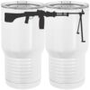 20 oz. Tall Stainless Steel Vacuum Insulated Tumbler White Thumbnail