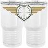 20 oz. Tall Stainless Steel Vacuum Insulated Tumbler White Thumbnail