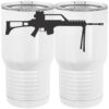 20 oz. Tall Stainless Steel Vacuum Insulated Tumbler White Thumbnail