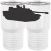 20 oz. Tall Stainless Steel Vacuum Insulated Tumbler White Thumbnail