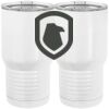20 oz. Tall Stainless Steel Vacuum Insulated Tumbler White Thumbnail