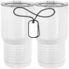 20 oz. Tall Stainless Steel Vacuum Insulated Tumbler White Thumbnail