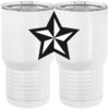 20 oz. Tall Stainless Steel Vacuum Insulated Tumbler White Thumbnail