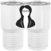 20 oz. Tall Stainless Steel Vacuum Insulated Tumbler White Thumbnail