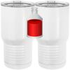 20 oz. Tall Stainless Steel Vacuum Insulated Tumbler White Thumbnail