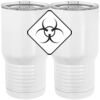20 oz. Tall Stainless Steel Vacuum Insulated Tumbler White Thumbnail