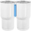 20 oz. Tall Stainless Steel Vacuum Insulated Tumbler White Thumbnail