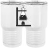 20 oz. Tall Stainless Steel Vacuum Insulated Tumbler White Thumbnail