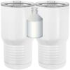 20 oz. Tall Stainless Steel Vacuum Insulated Tumbler White Thumbnail