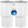 20 oz. Tall Stainless Steel Vacuum Insulated Tumbler White Thumbnail