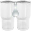 20 oz. Tall Stainless Steel Vacuum Insulated Tumbler White Thumbnail
