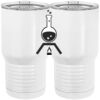 20 oz. Tall Stainless Steel Vacuum Insulated Tumbler White Thumbnail