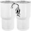20 oz. Tall Stainless Steel Vacuum Insulated Tumbler White Thumbnail