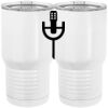 20 oz. Tall Stainless Steel Vacuum Insulated Tumbler White Thumbnail