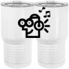 20 oz. Tall Stainless Steel Vacuum Insulated Tumbler White Thumbnail