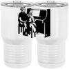20 oz. Tall Stainless Steel Vacuum Insulated Tumbler White Thumbnail