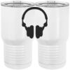 20 oz. Tall Stainless Steel Vacuum Insulated Tumbler White Thumbnail