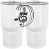20 oz. Tall Stainless Steel Vacuum Insulated Tumbler White Thumbnail