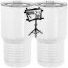 20 oz. Tall Stainless Steel Vacuum Insulated Tumbler White Thumbnail