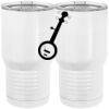 20 oz. Tall Stainless Steel Vacuum Insulated Tumbler White Thumbnail
