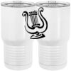 20 oz. Tall Stainless Steel Vacuum Insulated Tumbler White Thumbnail