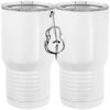 20 oz. Tall Stainless Steel Vacuum Insulated Tumbler White Thumbnail